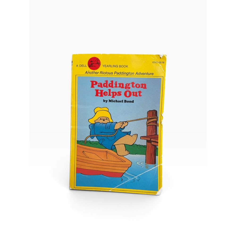 Paddingtons Helps Out Michael Bond Dell Yearling Vintage Paperback Book